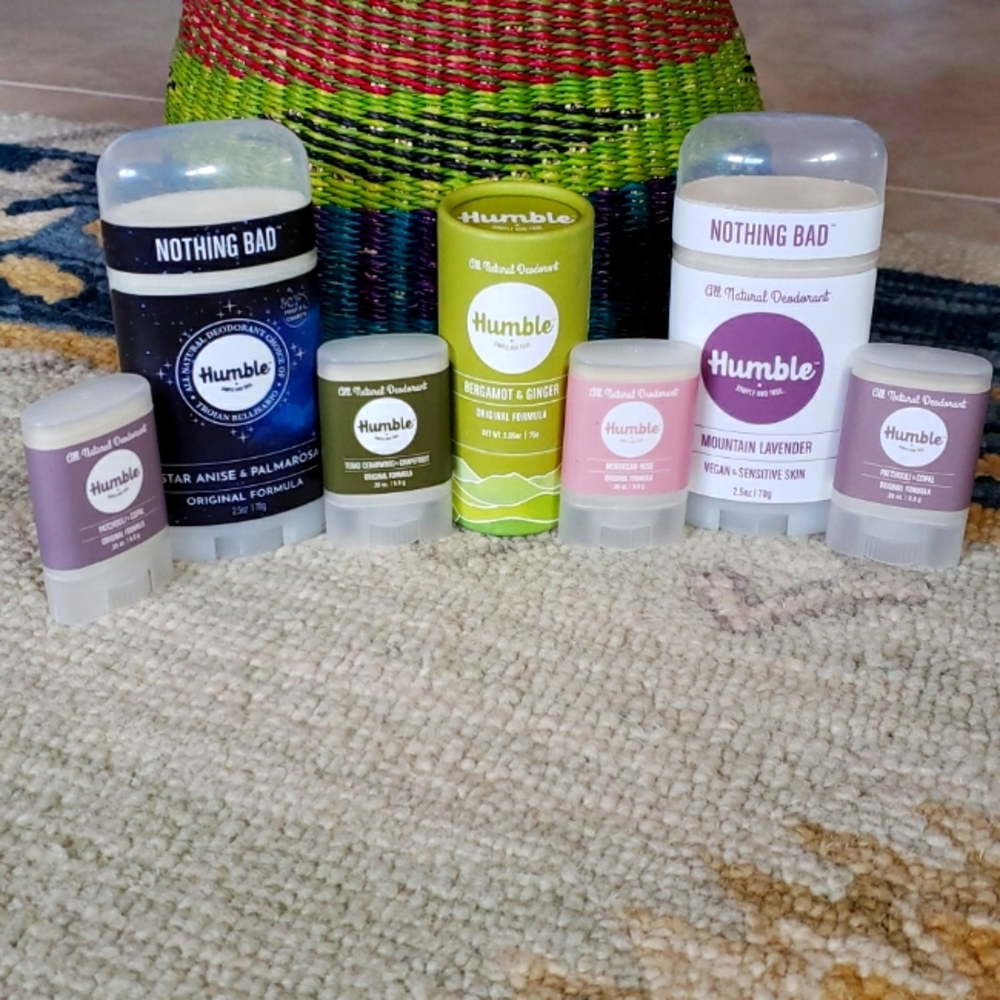 A bundle of Humble Natural Deoderant